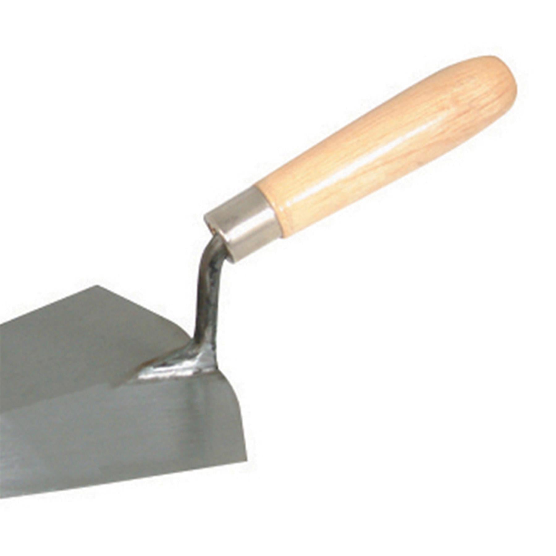 Gauging Trowel 180mm brick Laying Smoothing Cement Motar Comfort Wood Handle