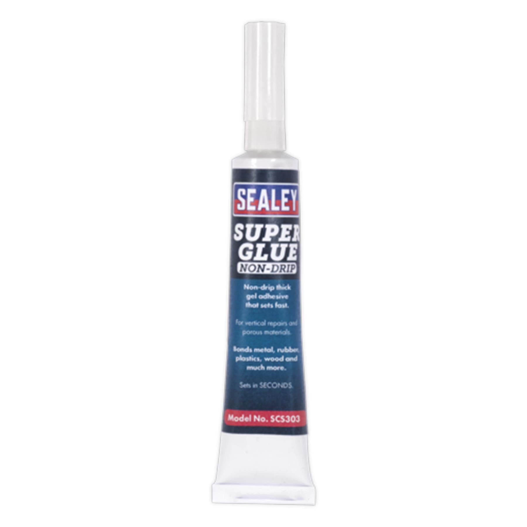 Sealey Super Glue Non-Drip Gel 20g Pack of 20