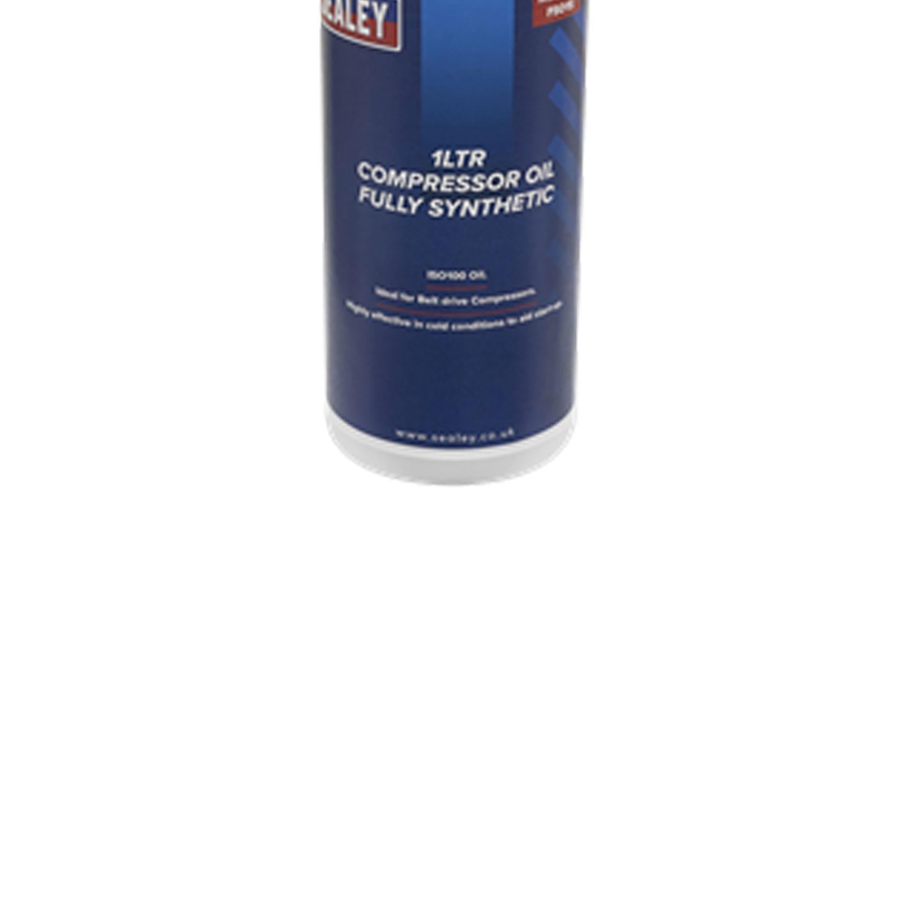 Sealey Compressor Oil Fully Synthetic 1L