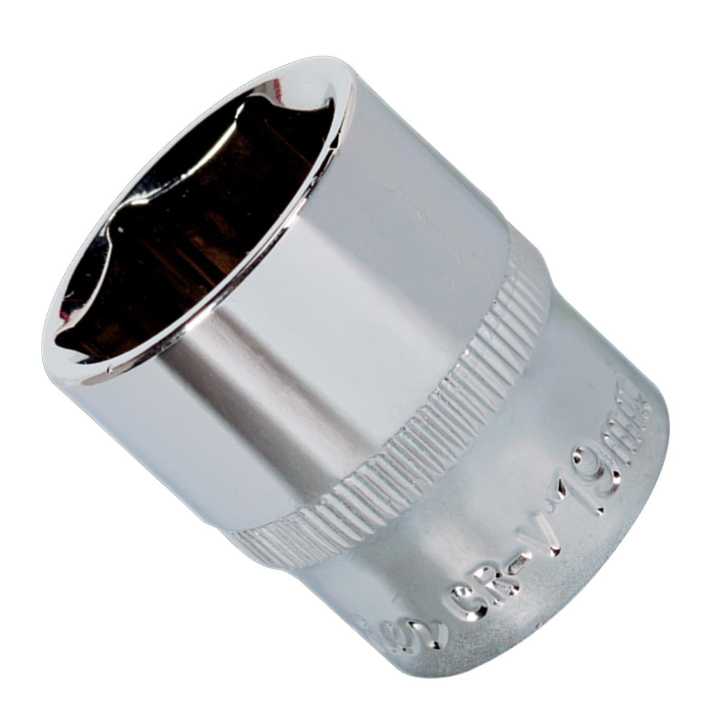 Sealey WallDrive Socket 19mm 3/8"Sq Drive Fully Polished