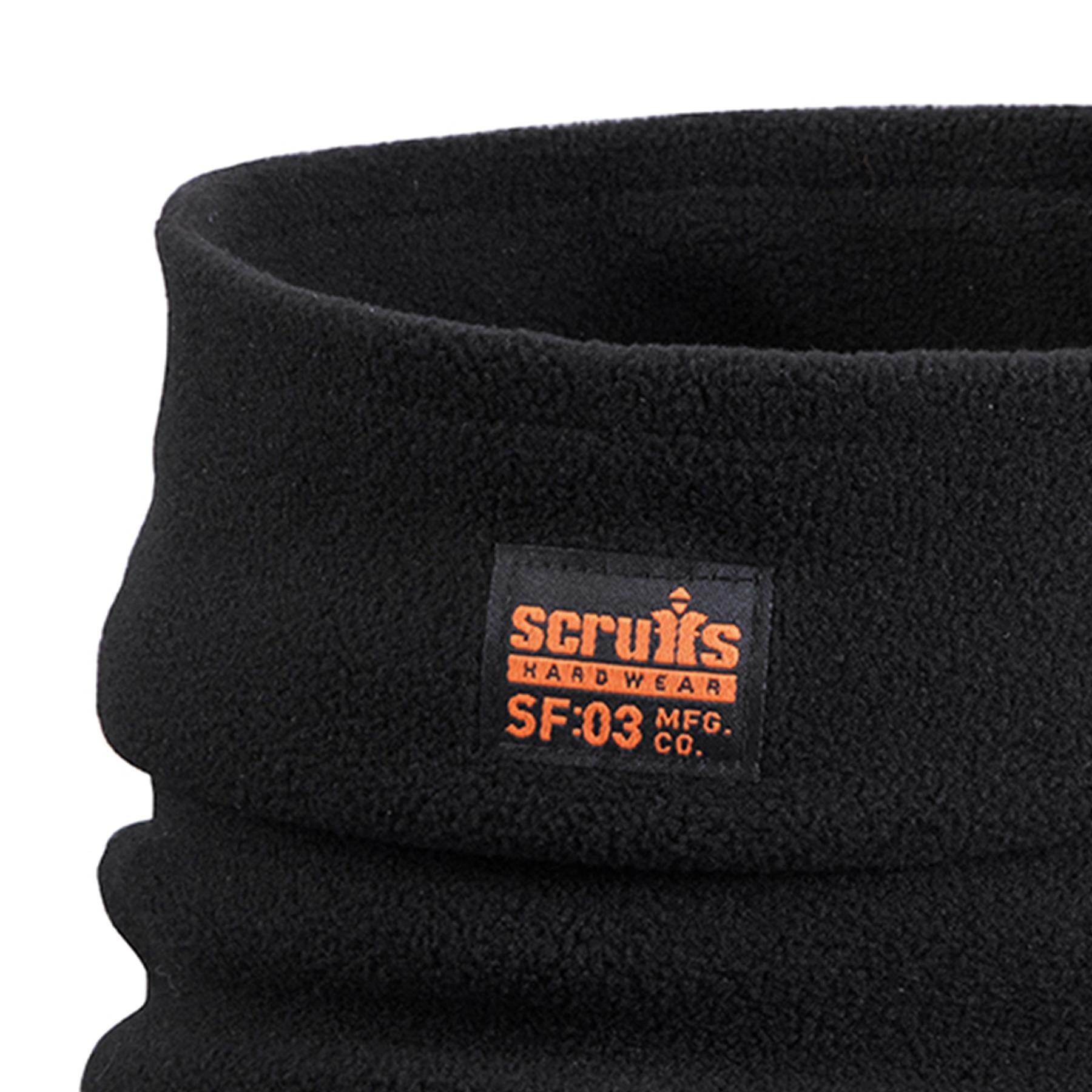 Scruffs Fleece Neckwarmer Black One Size T54308