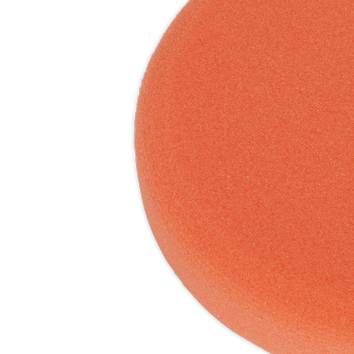 Sealey Buffing & Polishing Foam Head Hook/Loop 150x25mm Orange/Firm