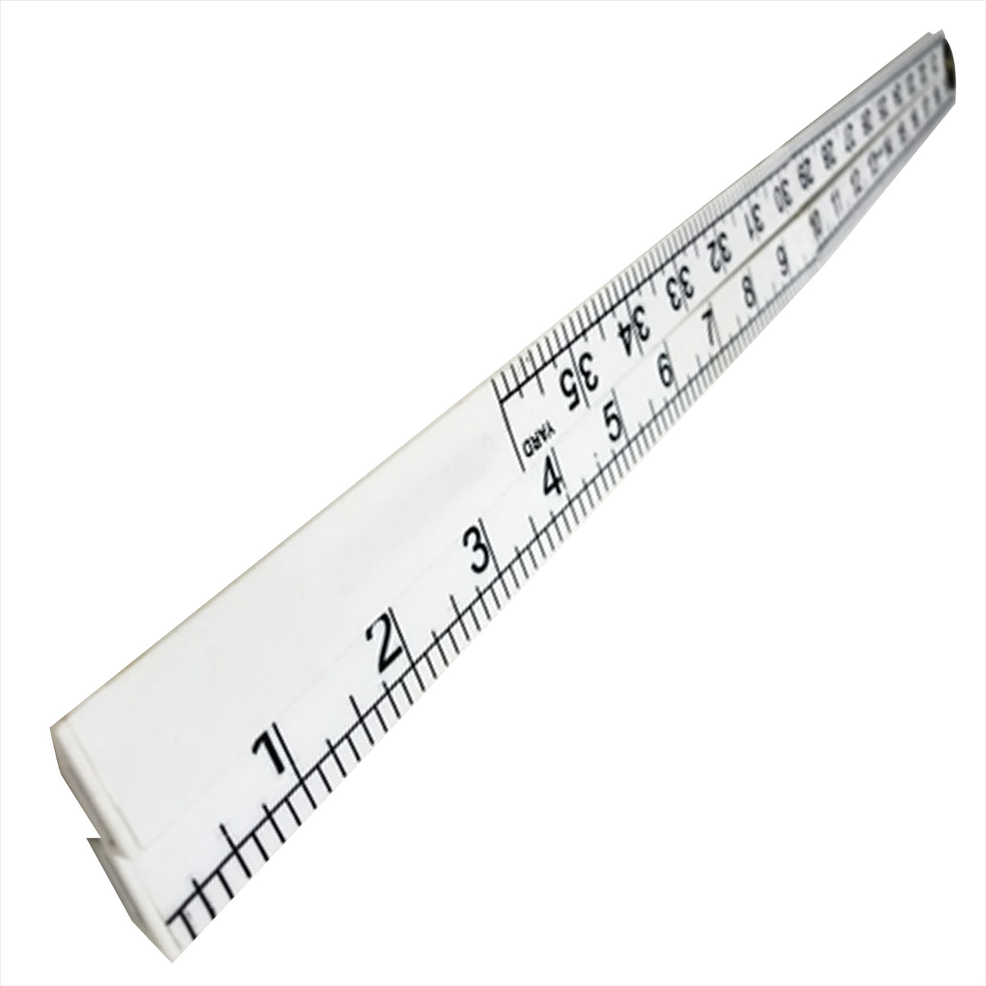 1m Yard Stick Folding Ruler Plastic Rule Mesaure Metre 3ft Yellow 1000mm
