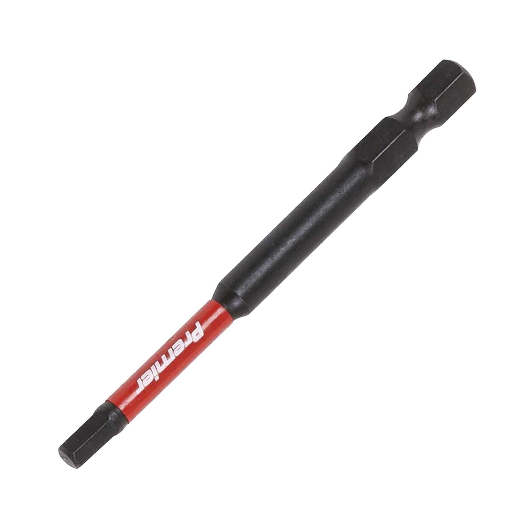 Hex 4mm Impact Power Tool Bits 75mm - 3pc