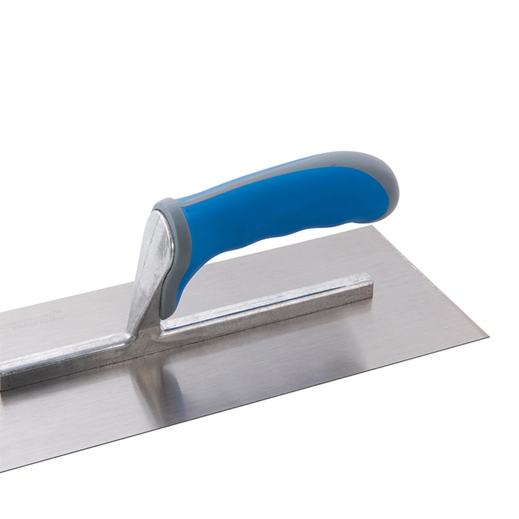 Plastering Trowel Soft Grip 280mm for grabbing and flipping plaster onto walls