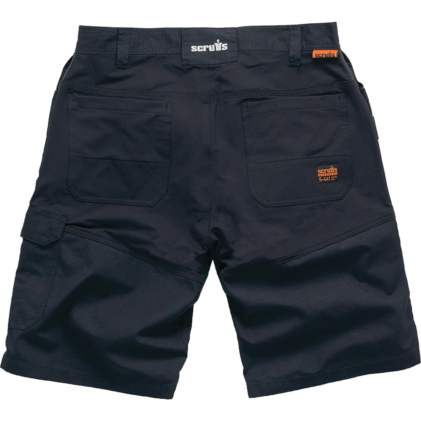 Scruffs Flex Holster Shorts Cargo Combat Pockets Hard Wearing Black 34 Waist