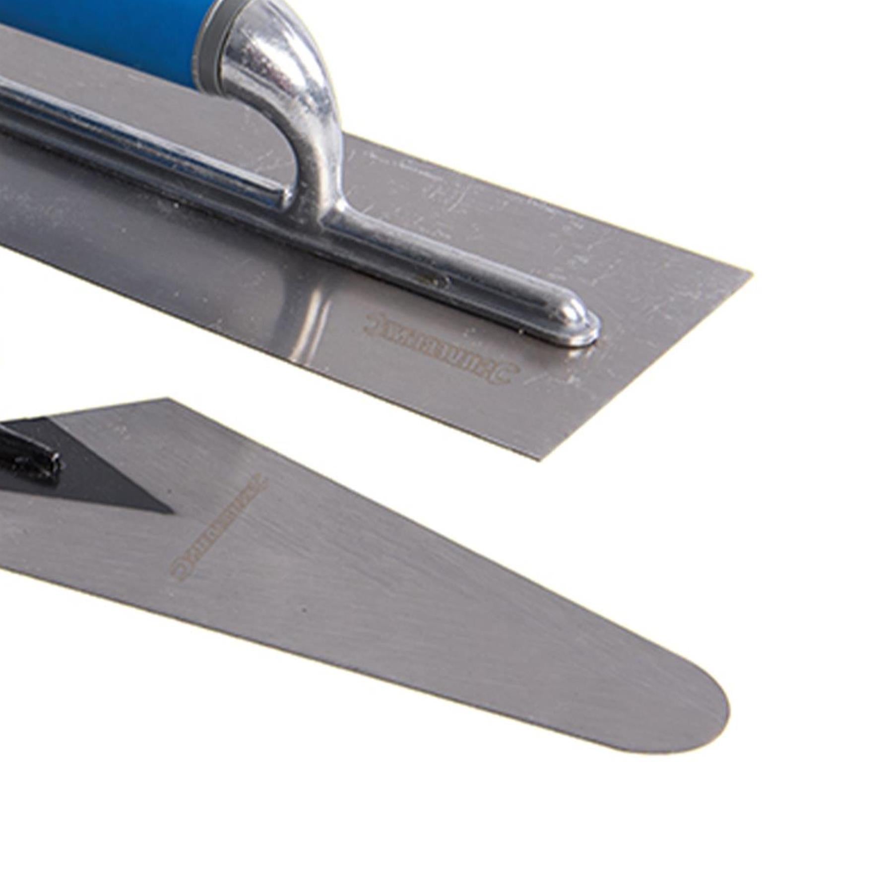 Trade Trowel Set Pointing Gauging Plastering Trowels & Brick Jointer Soft Grip