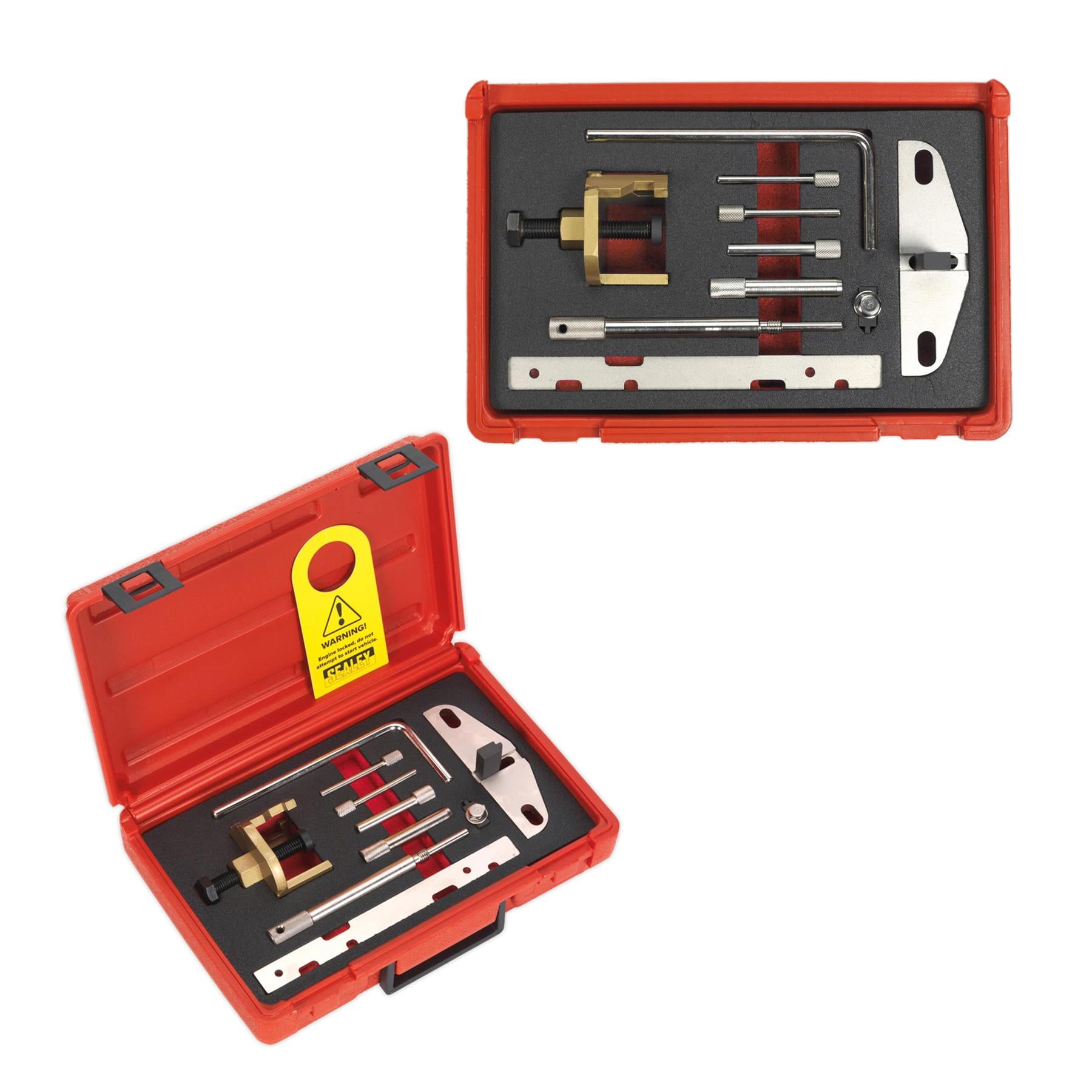 Sealey Diesel Engine Timing Tool Kit - Ford, Mazd, PSA - Belt Drive