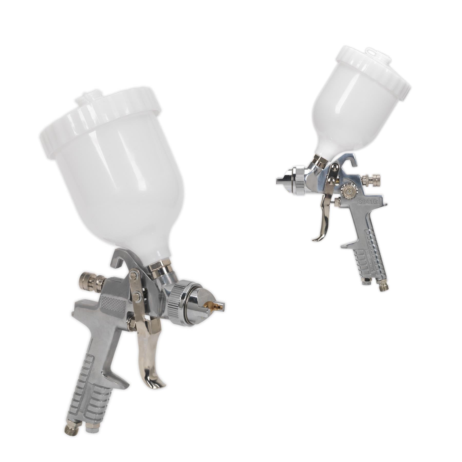 Sealey Spray Gun Gravity Feed 1.4mm Set-Up