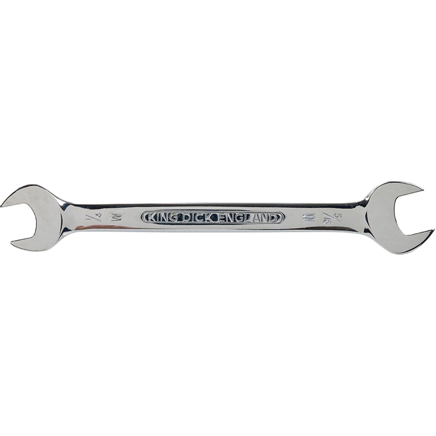 King Dick 1/4" X 5/16" W Open Ended Spanner