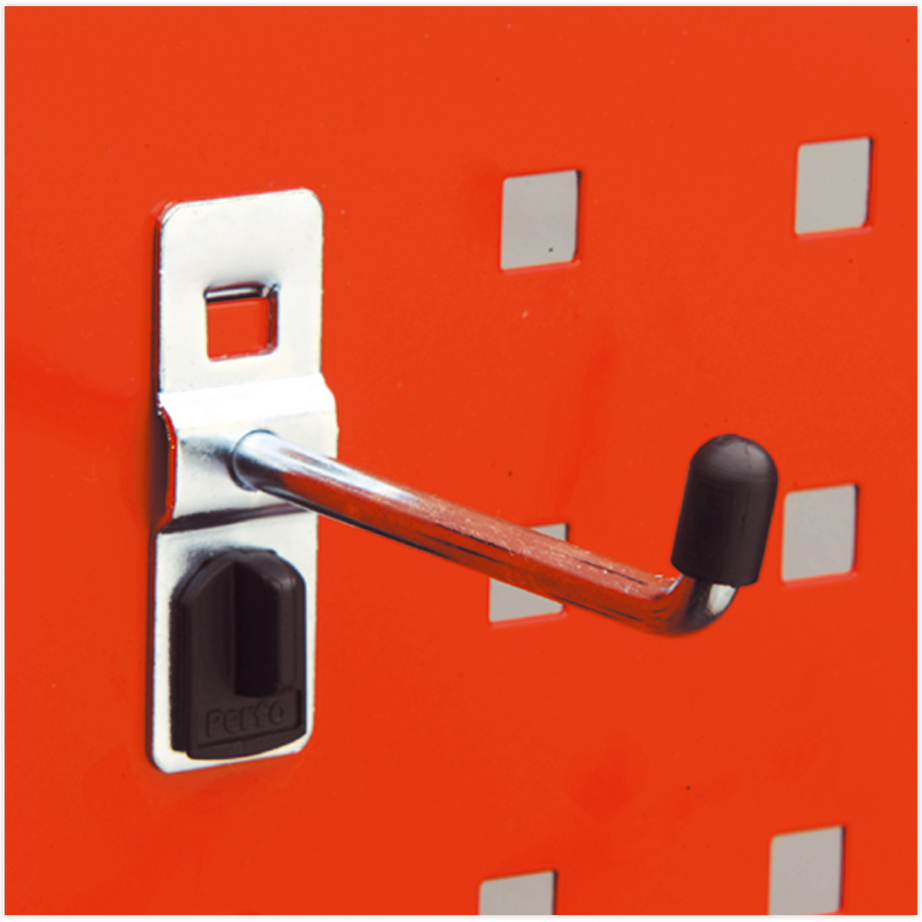 Sealey Single Hook 6 x 75mm Vertical End Pack of 5 Tool Panels