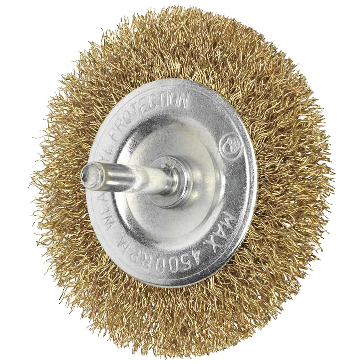 Sealey Flat Wire Brush 75mm with 6mm Shaft