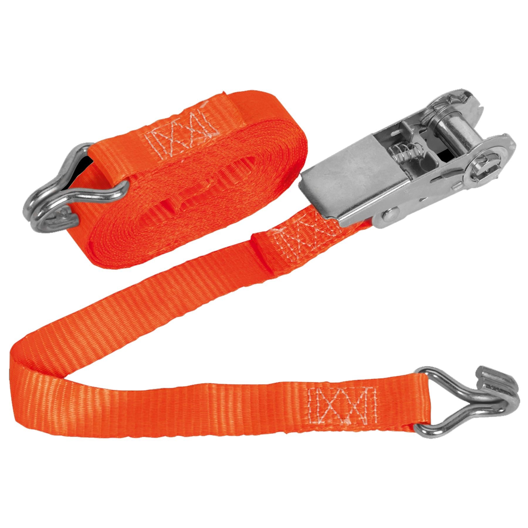 Sealey Ratchet Tie Down 25mm x 4.5m Poly Web 800kg Load Test