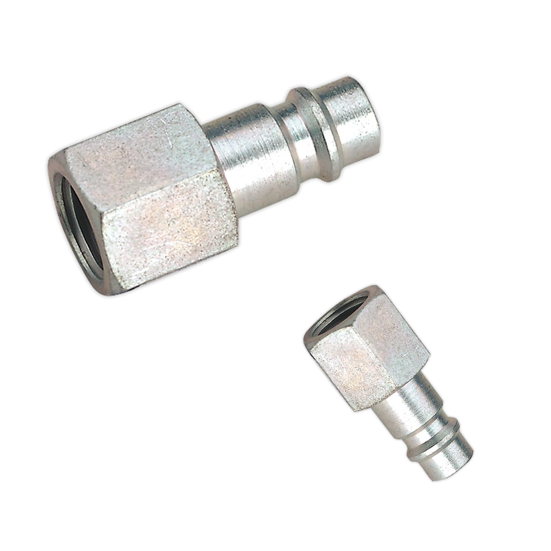 Sealey Screwed Adaptor Female 1/4"BSP Pack of 2