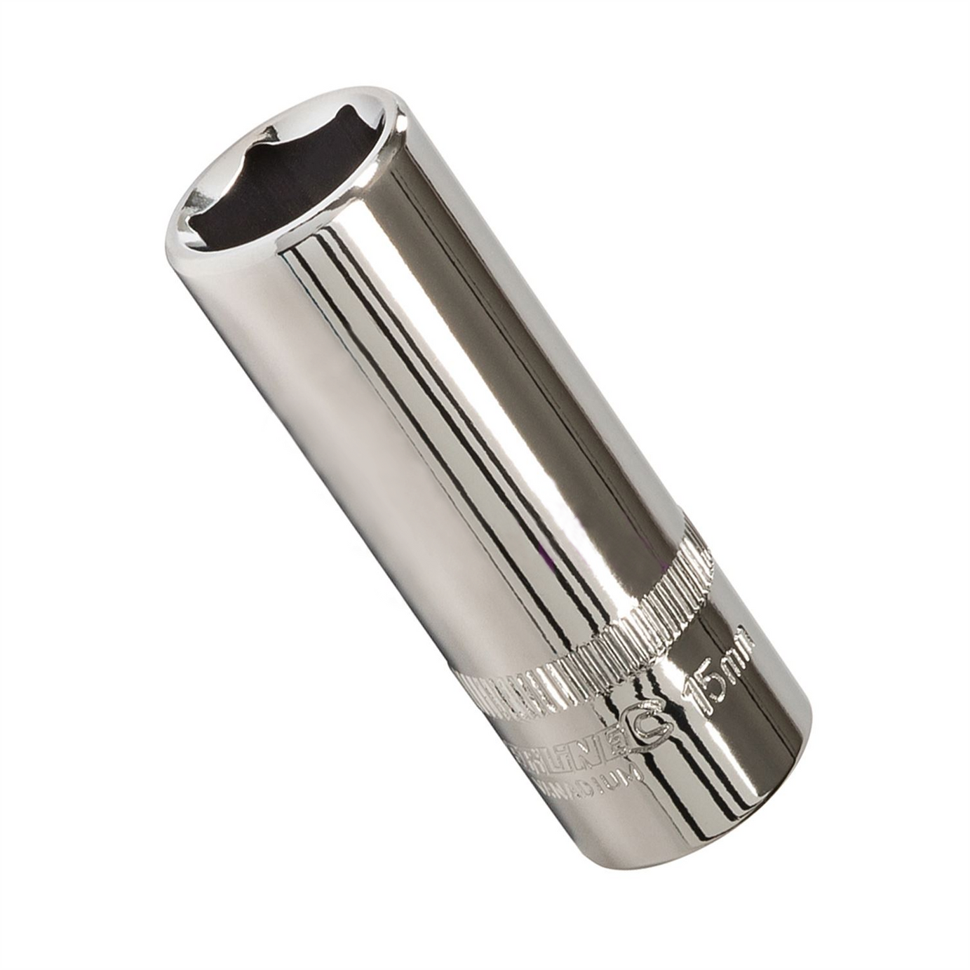 Deep Socket 3/8" Drive 6pt Metric 6 Point Hex Corrotion Resistant Socket 15mm