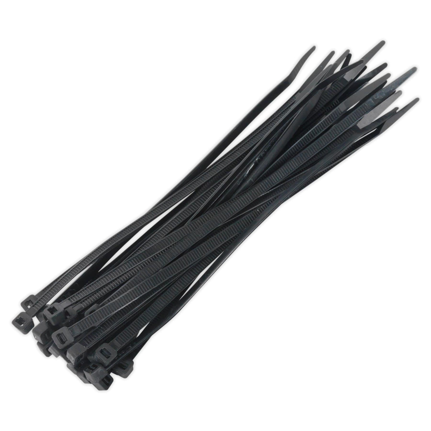 Sealey Cable Tie Assortment Black Pack of 75 Garage Workshop DIY