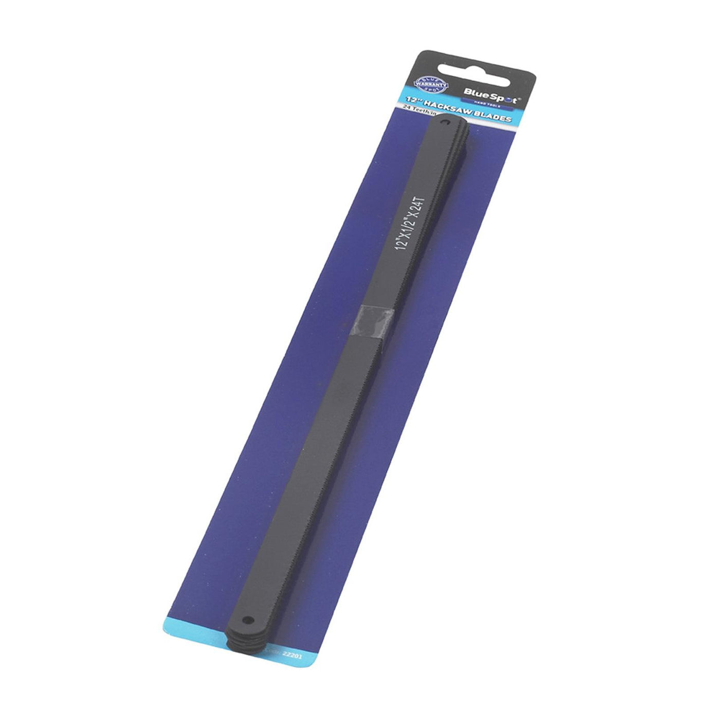 BlueSpot 10 Piece 12" Flexible Hacksaw Blades Metal Cutting Blades 24 TPI High Quality