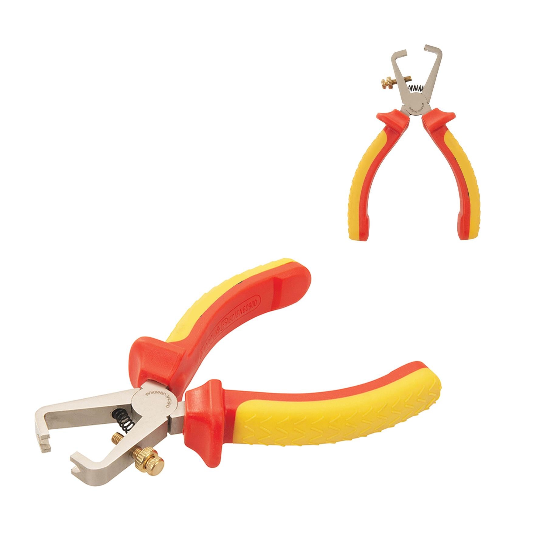 VDE Expert Wire Stripping Pliers - 160mm Individually Tested To 10,000V