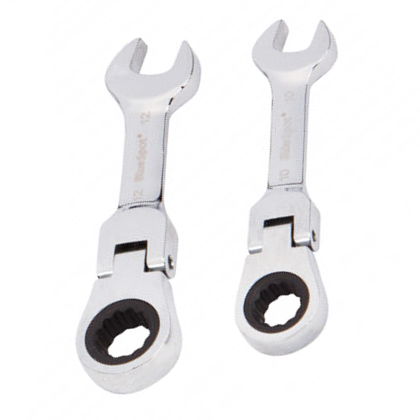 BlueSpot 5Pcs Stubby Ratchet Spanner Set Flexible Head Combination 10mm - 19mm