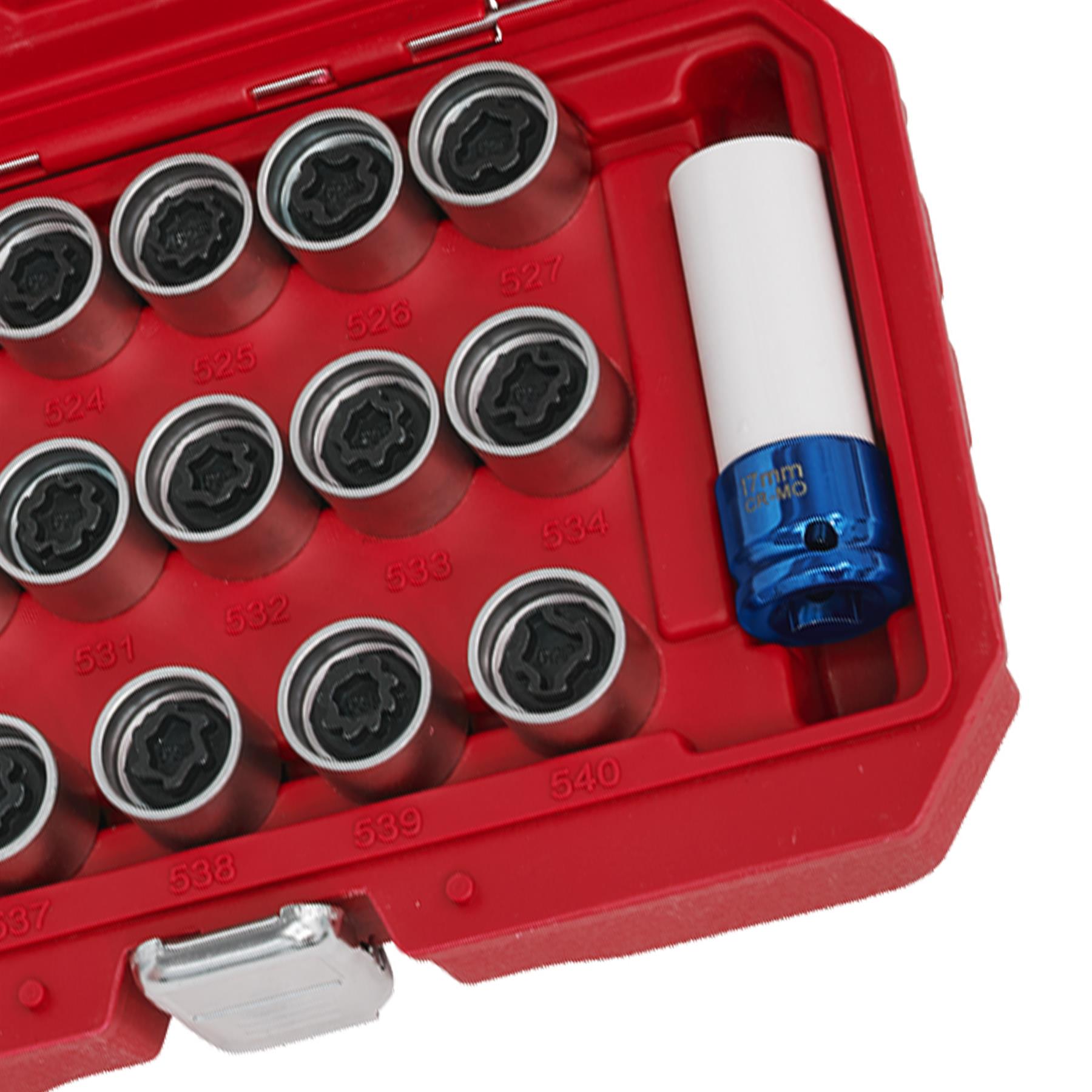 Sealey Locking Wheel Nut Key Set 20pc - VAG