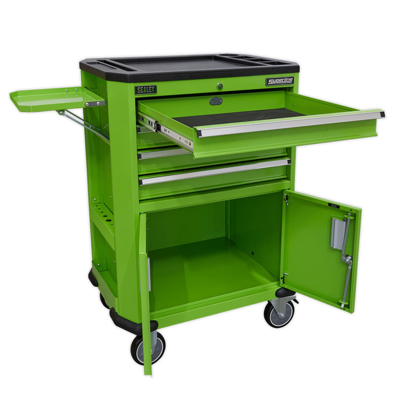 Sealey Tool Trolley with 4 Drawers & 2 Door Cupboard