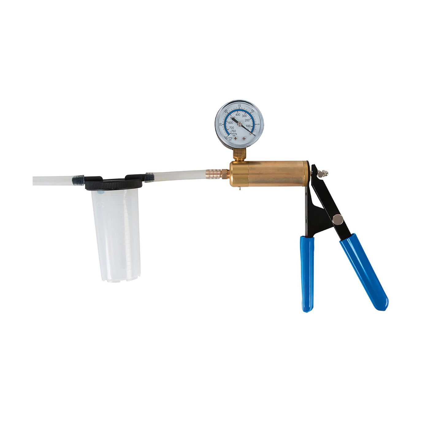 Vacuum Tester & Brake Bleeding Kit 16Pc Vacuum Pump With EasyTo Read Vacuum Gauge