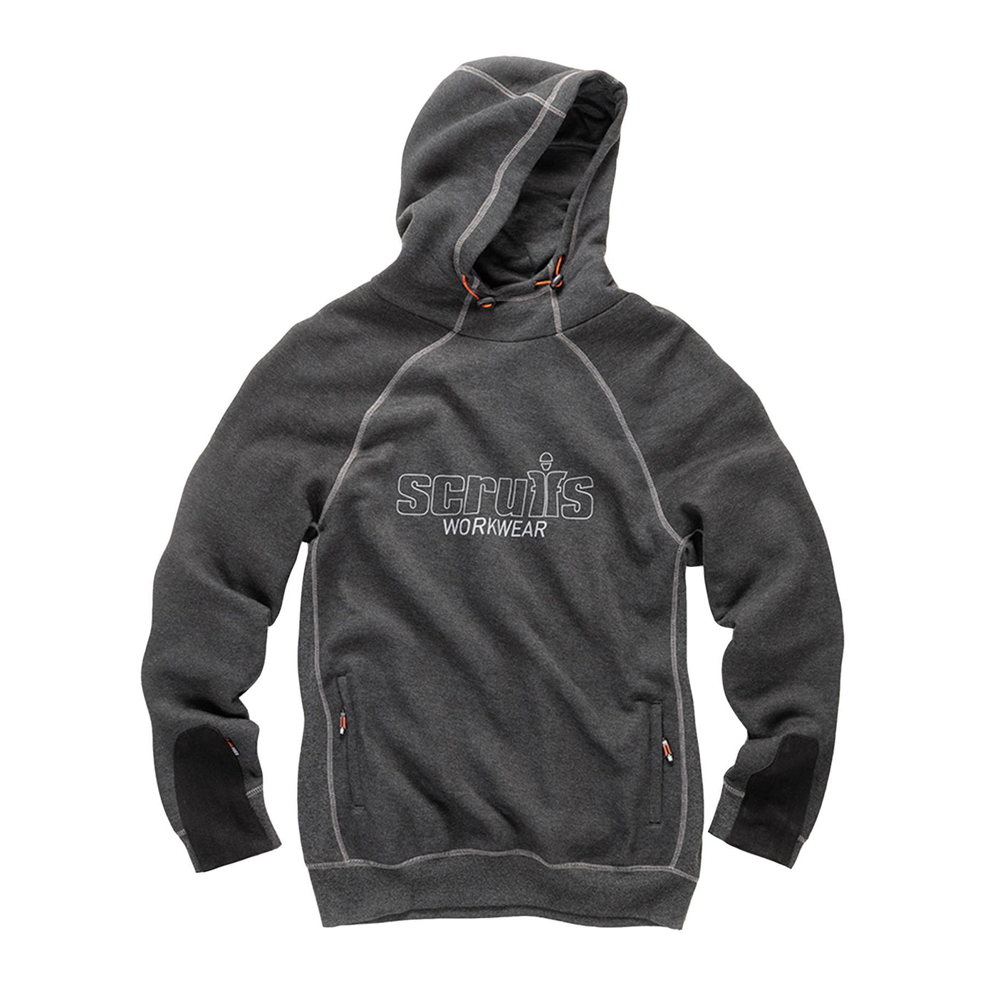 Scruffs Trade Hoodie Graphite L Zipped Pockets