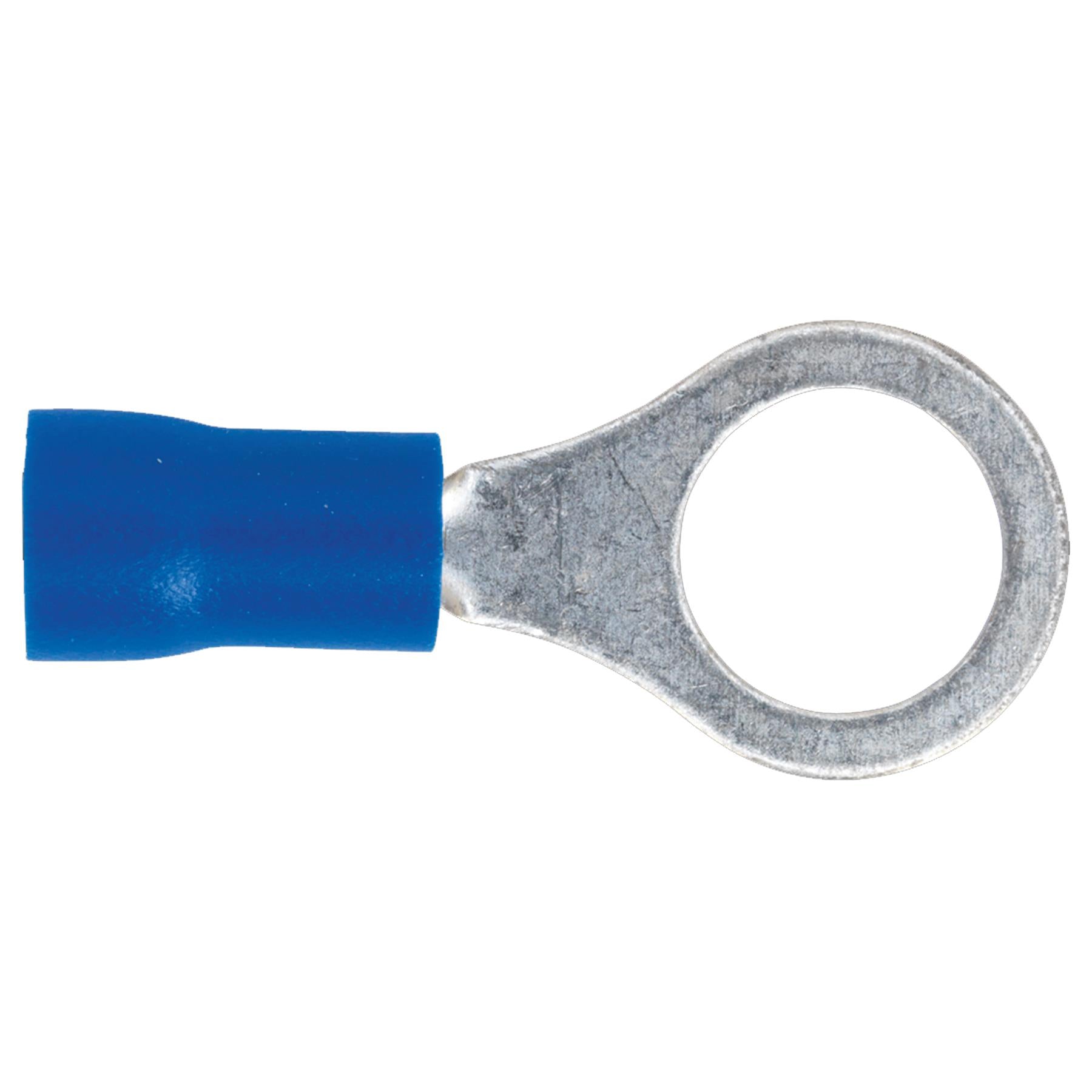 Sealey Easy-Entry Ring Terminal 8.4mm (5/16") Blue Pack of 100