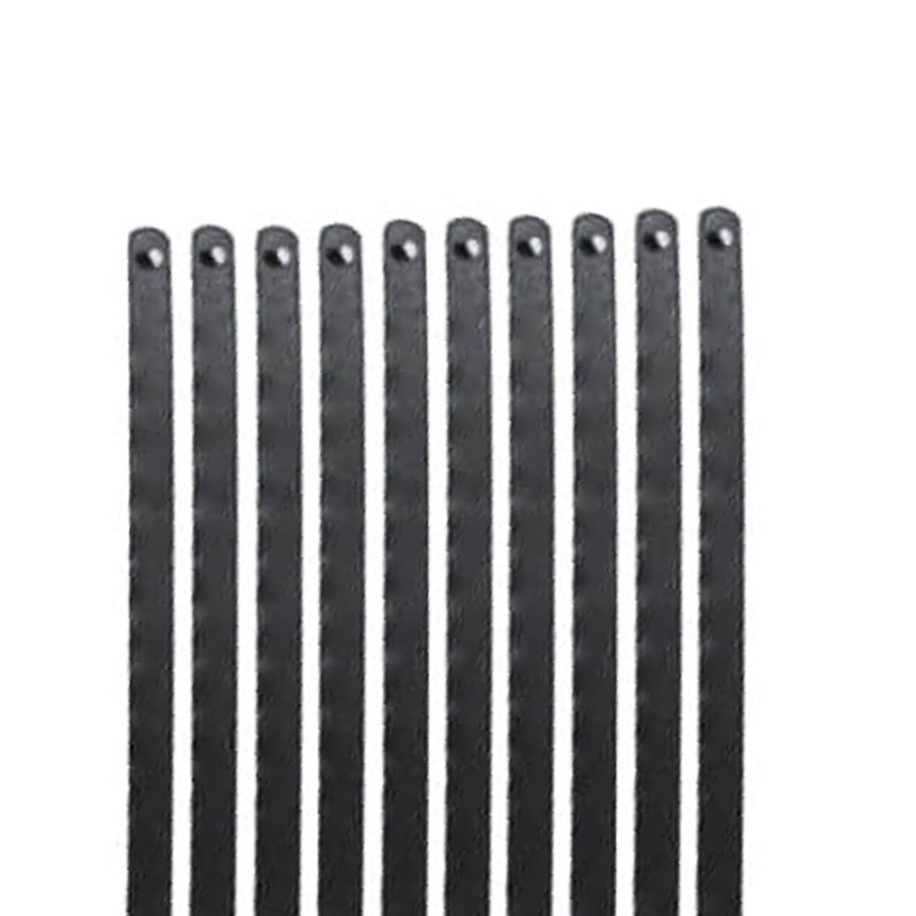 6" Junior Hacksaw Saw Carbon Steel Replacement Blades 150mm 10 Pcs