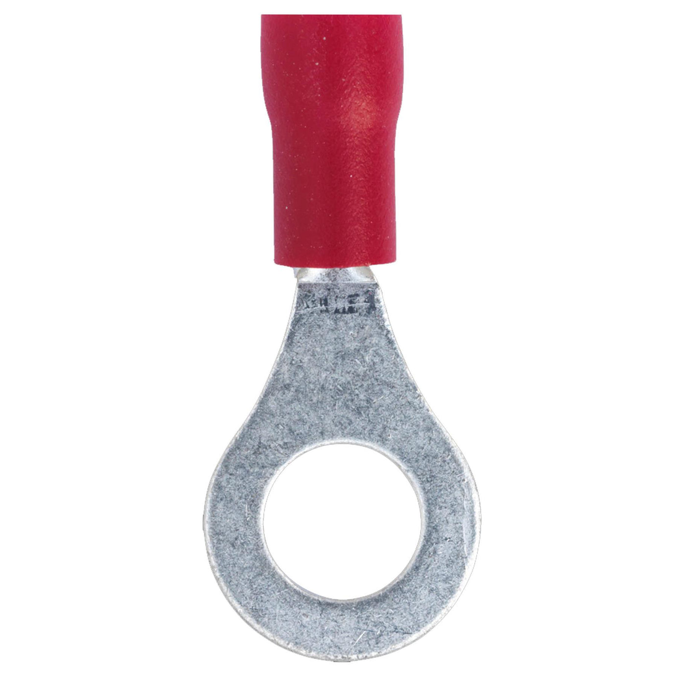 Sealey Easy-Entry Ring Terminal �6.4mm (1/4") Red Pack of 100