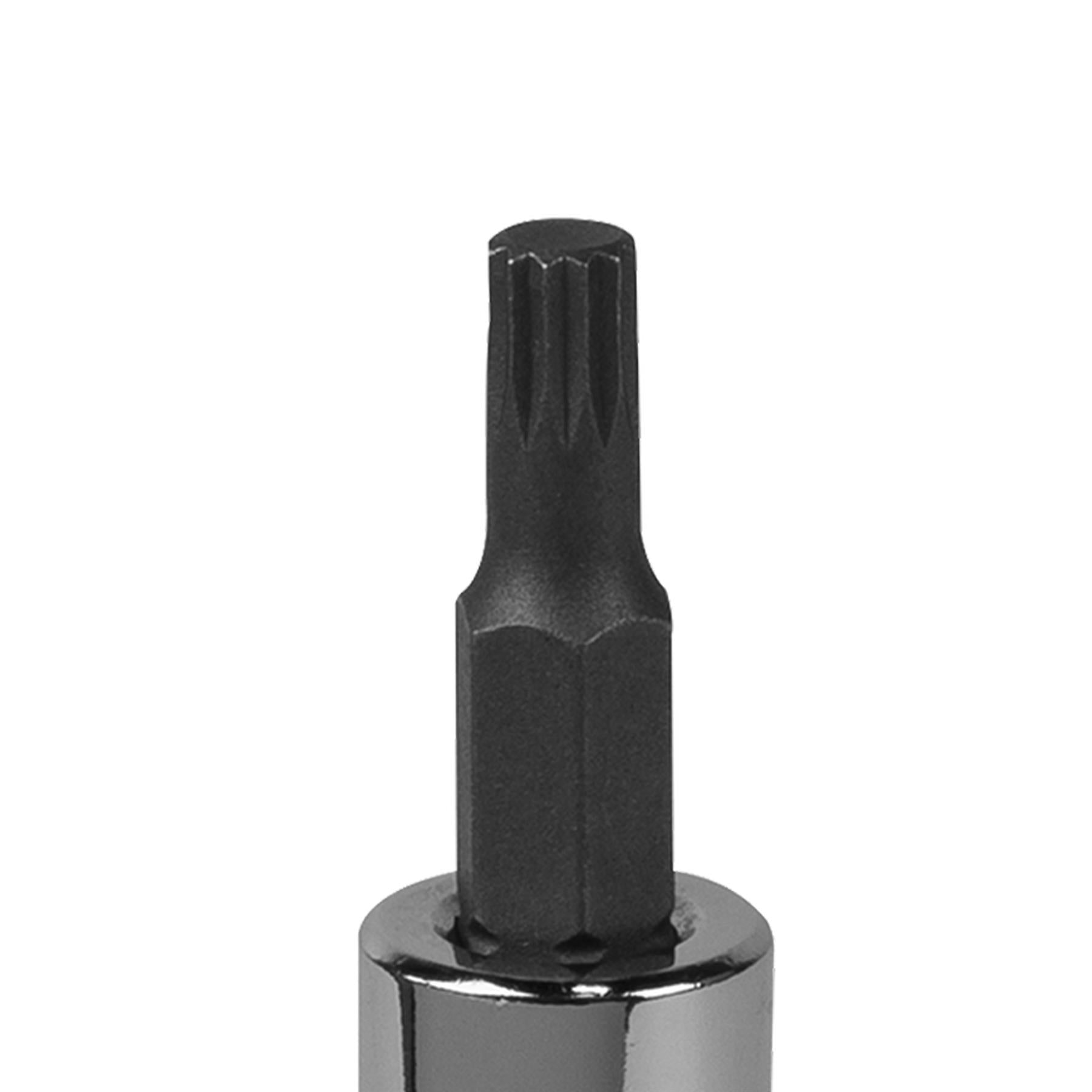 Sealey Spline Socket Bit M5 3/8"Sq Drive Chrome Vanadium Steel