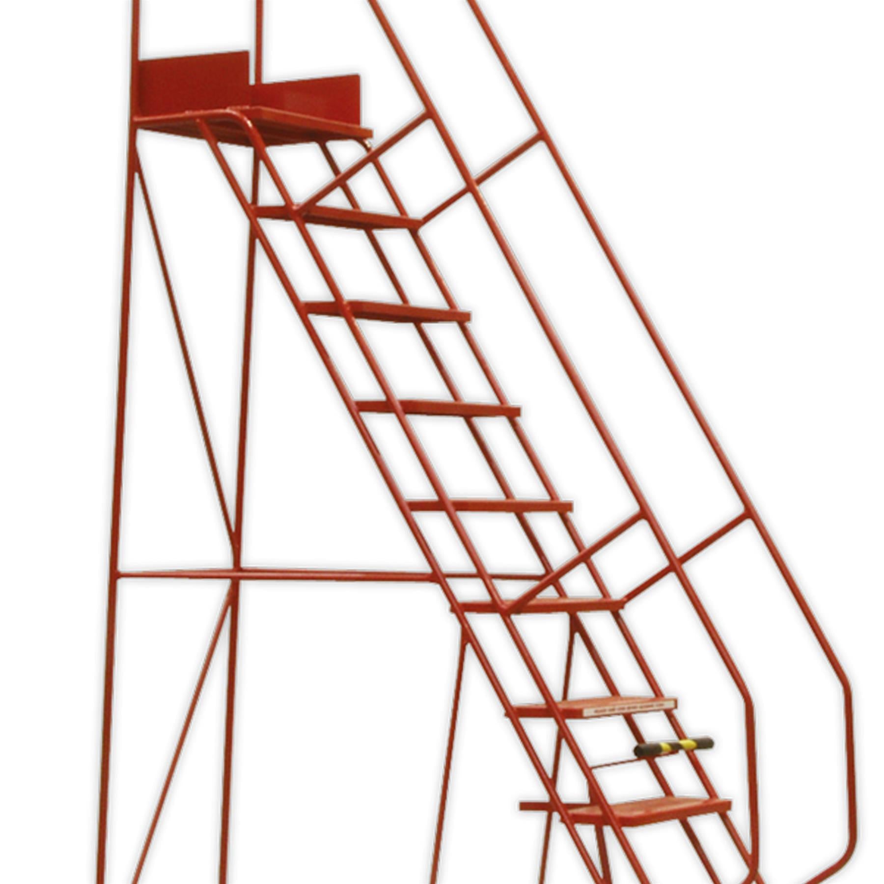 Sealey Mobile Safety Steps 6-Tread Garage Workshop DIY