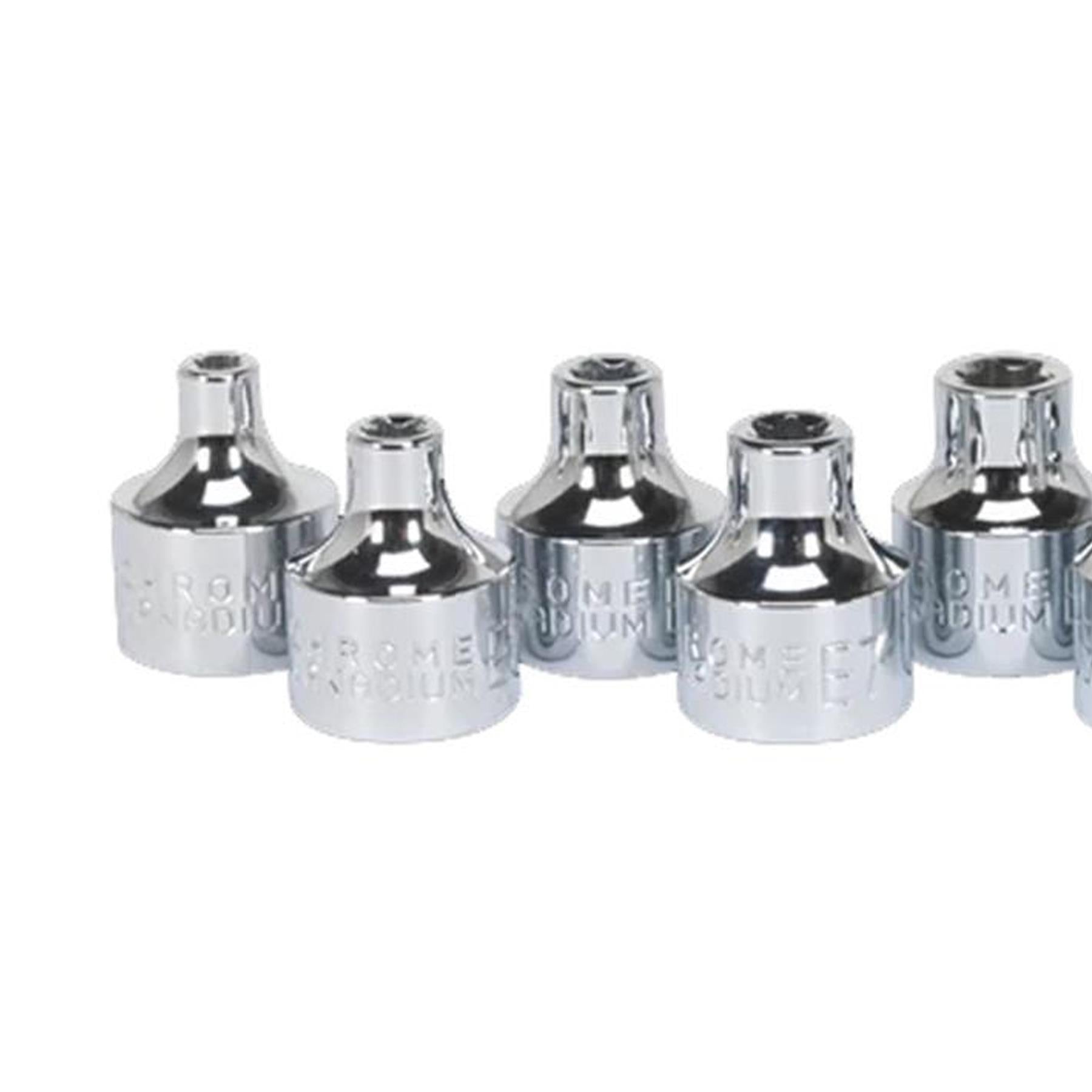 Sealey TRX-Star* Socket Set 12pc 3/8"Sq Drive E4-E20