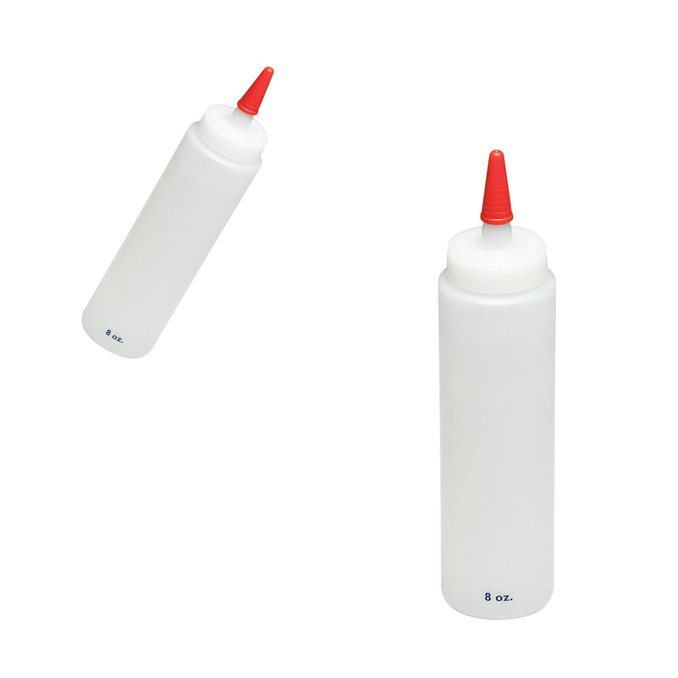 Glue Bottle with Standard Spout 8Oz Easy To Clean Plastic Glue Bottle And Spout