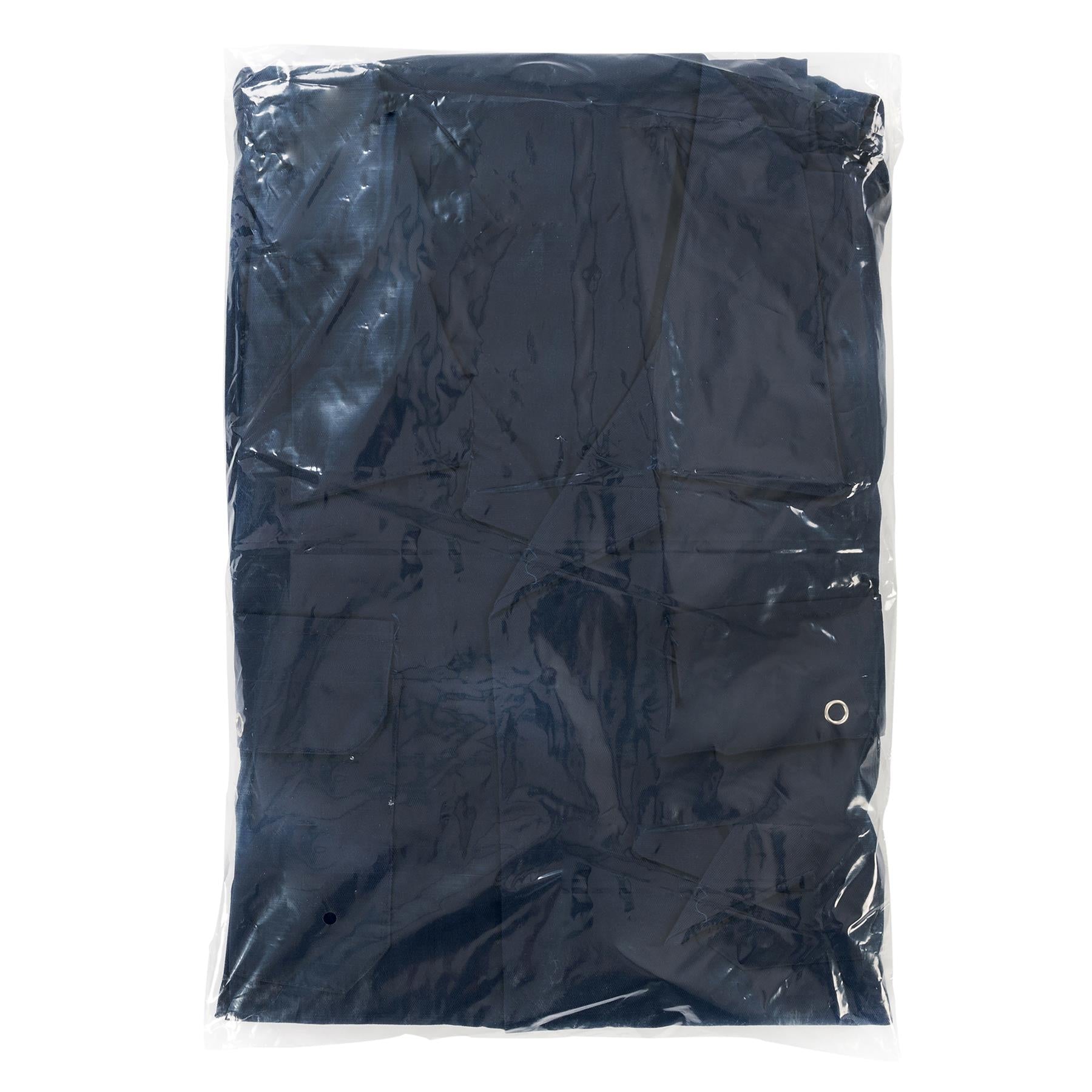 Boilersuit Navy XL 116cm (46") Navy Blue Overalls W/ Elasticated Waist Pockets