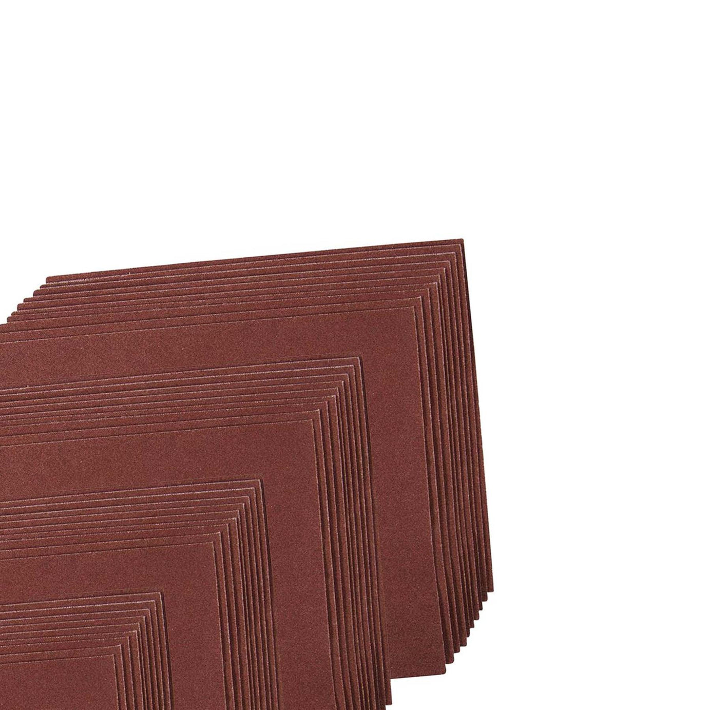 50 Pk Emery Cloth Hand Sanding Sheets 36 60 80 120 180 Grit Metal & Rust Removal