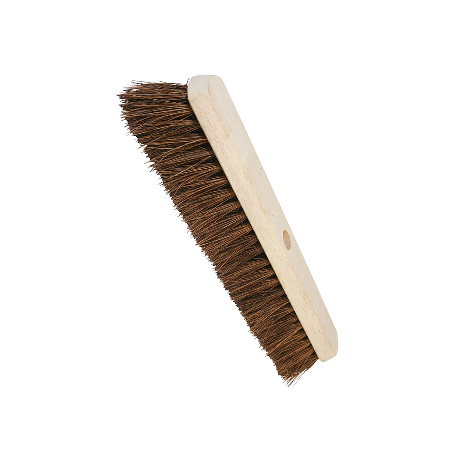 BRUSH BRUSHES BROOM BROOMS HEAD HEADS STIFF COCO BRISTLES SIZES 18"