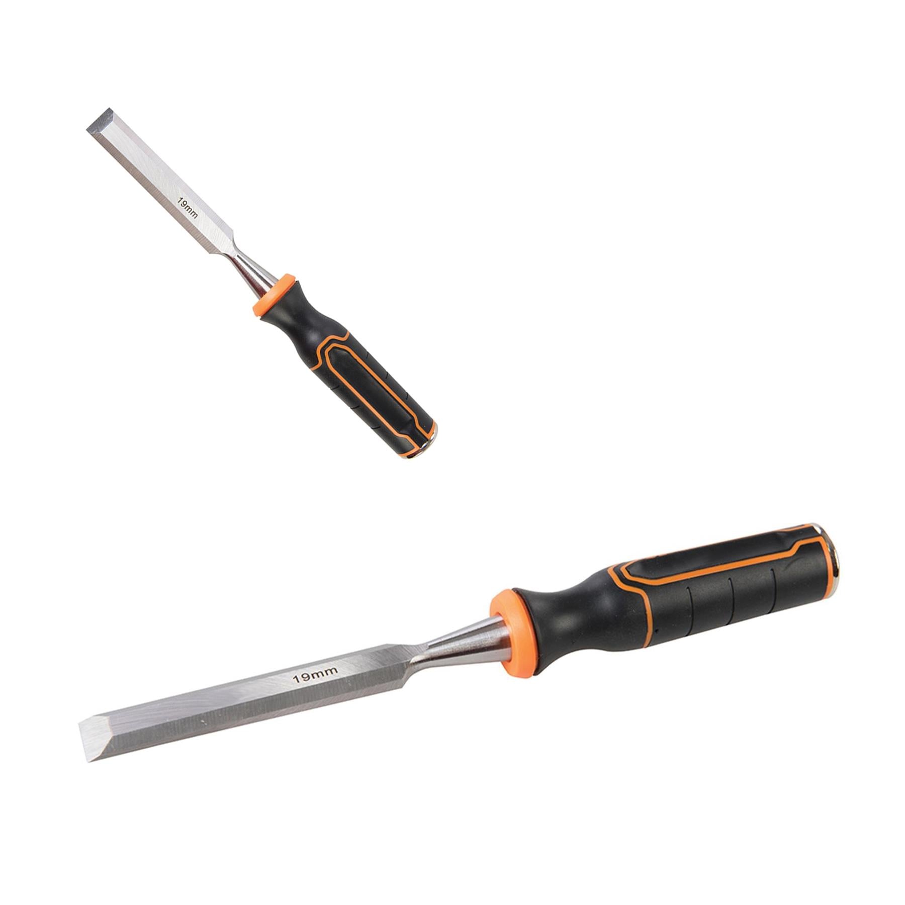 Wood Chisel Fully Forged Chrome Vanadium Steel Blade/Soft Grip Handle Twc19 19mm