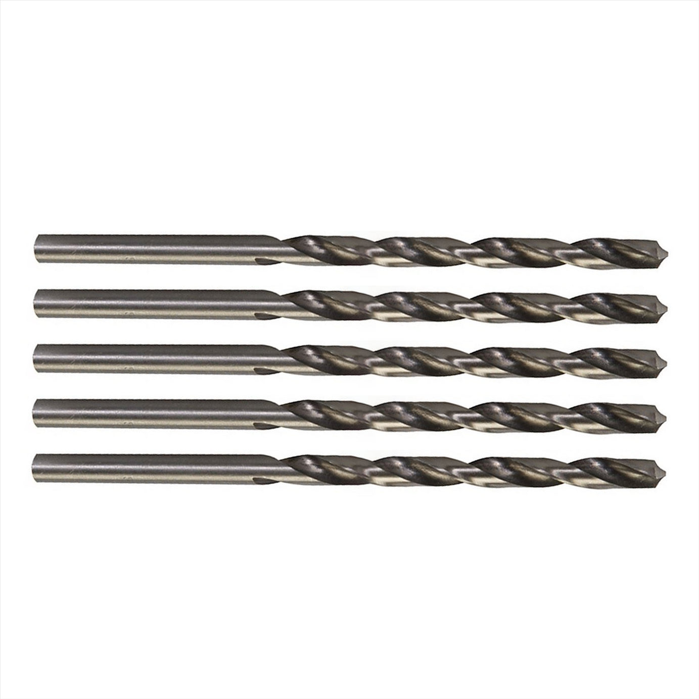 Qaulity 5Pk Metric HSS-R Long Series Bits 8.0mm X 165mm Hand Tool Drills