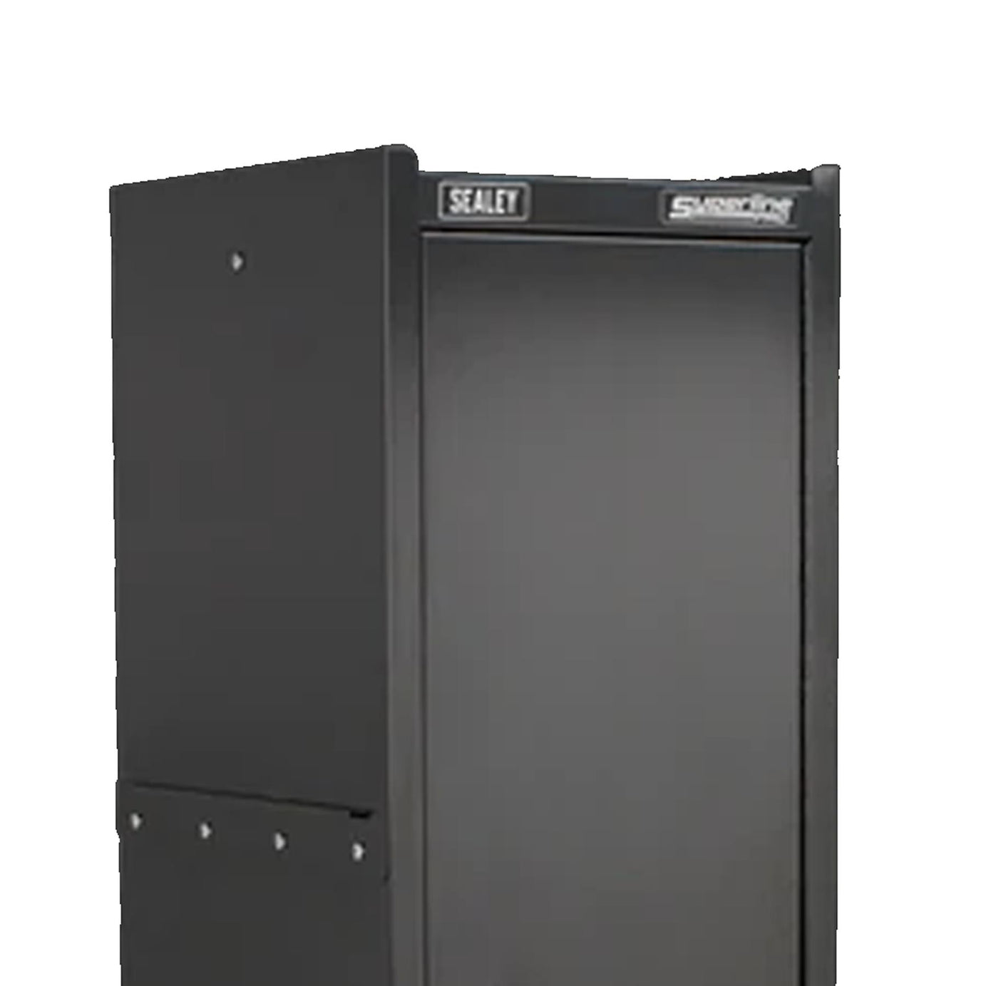 Sealey AP33519B Metal Tool Box Hang On Locker Side Cabinet Black with Drawer