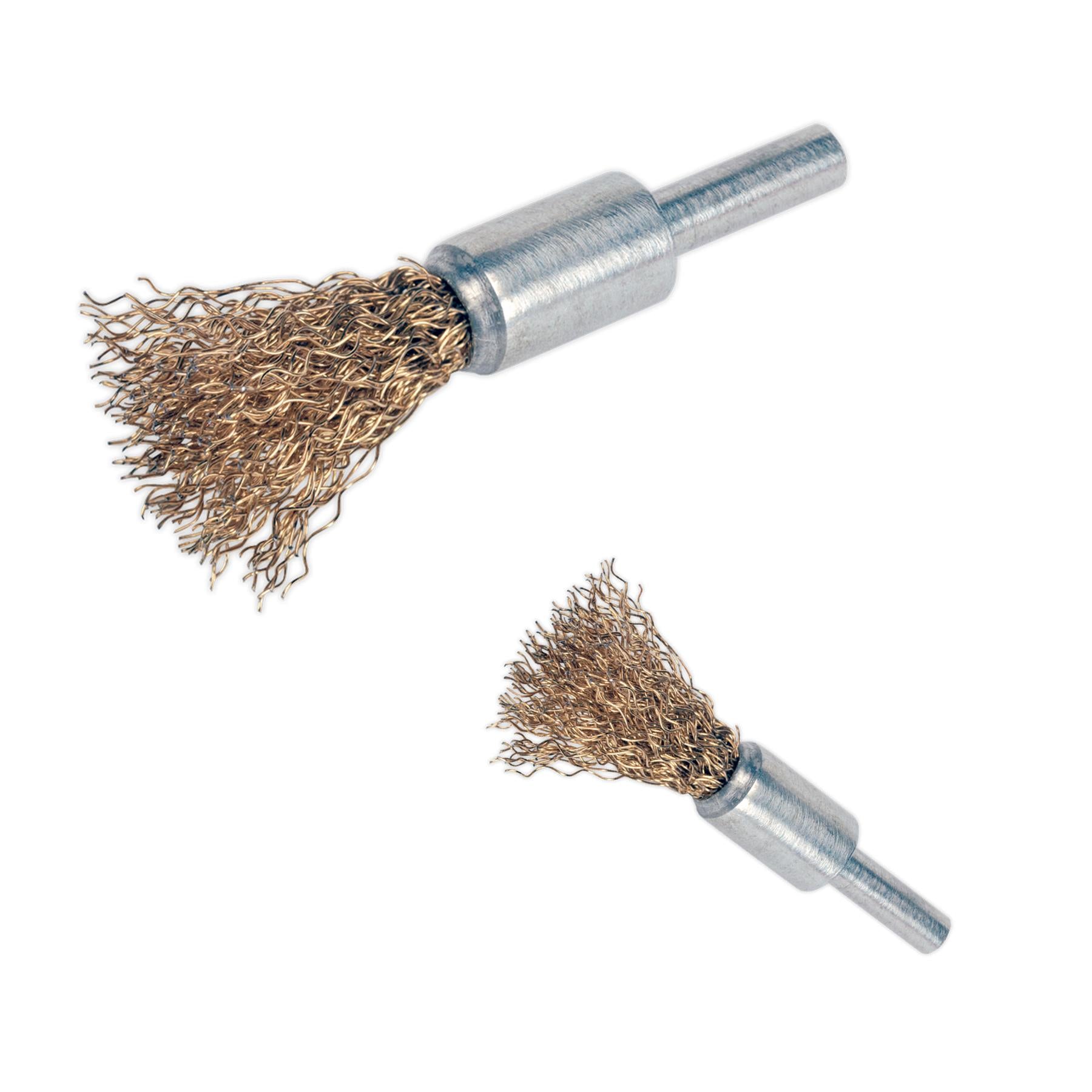 Sealey Flat Top Decarbonising Brush 13mm Ø6 x 20mm Shaft.