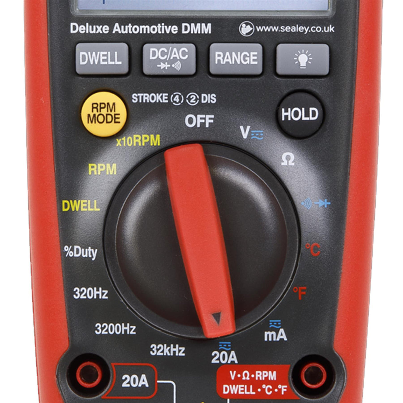 Sealey Digital Automotive Analyser 12-Function + Inductive Coupler