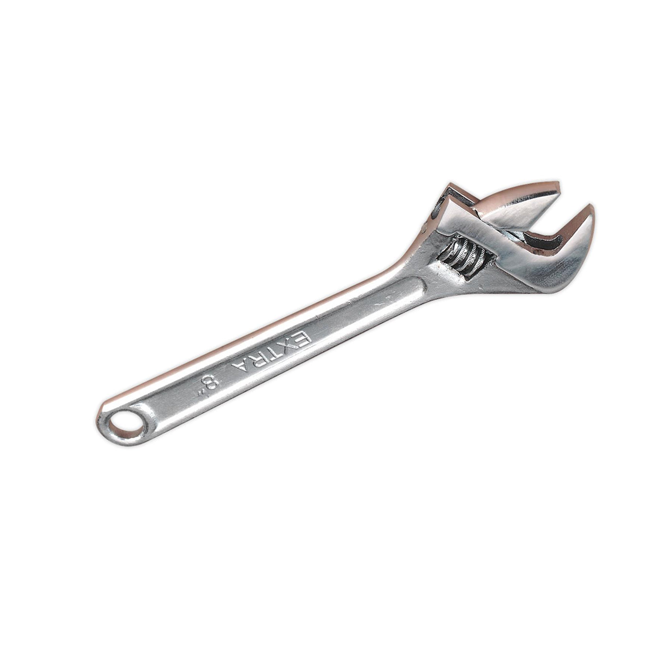 Sealey Adjustable Wrench 200mm Steel with a chrome plated