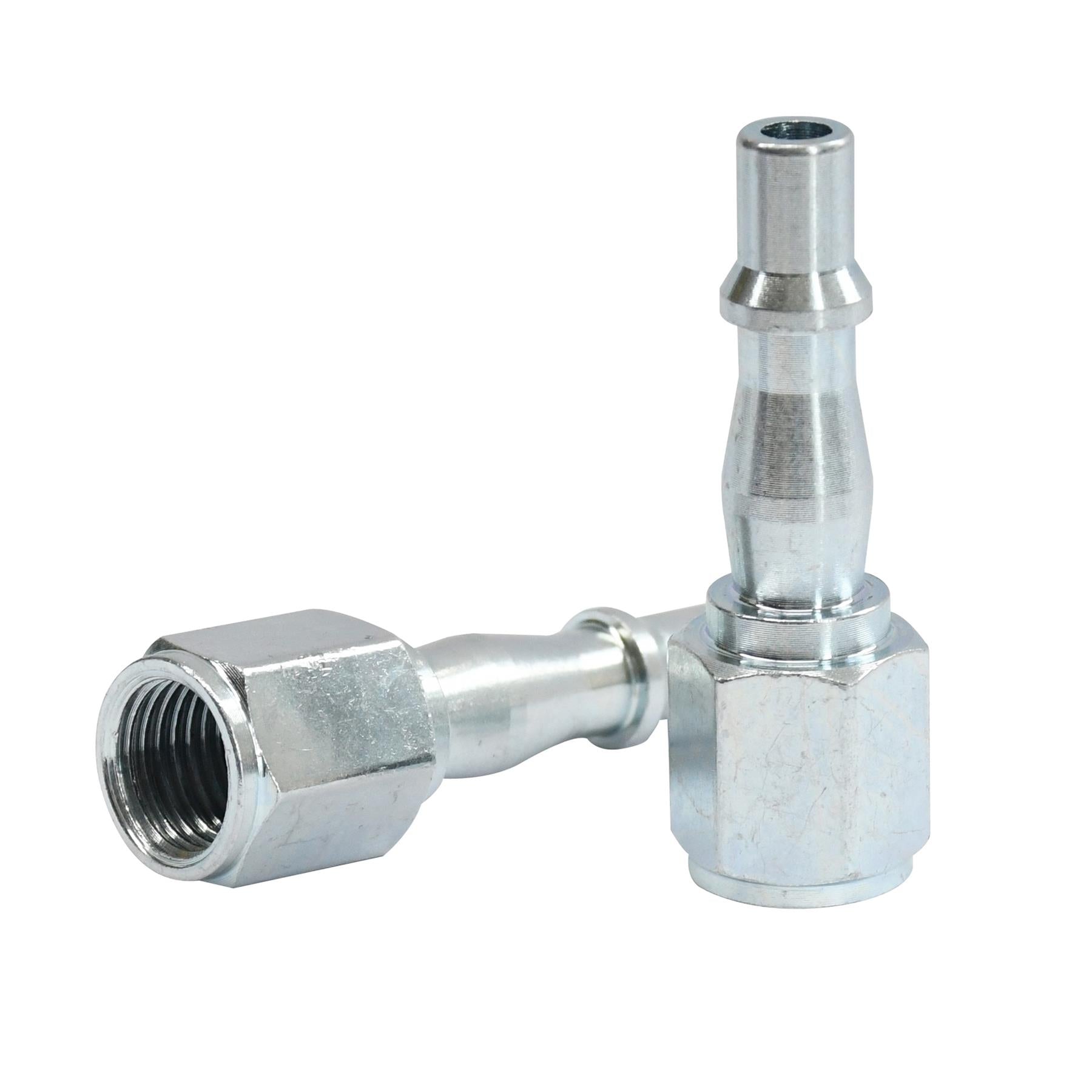 Air Line Hose Fitting Connector Female 1/4" Thread Bayonet For PCL Vertex 2Pcs