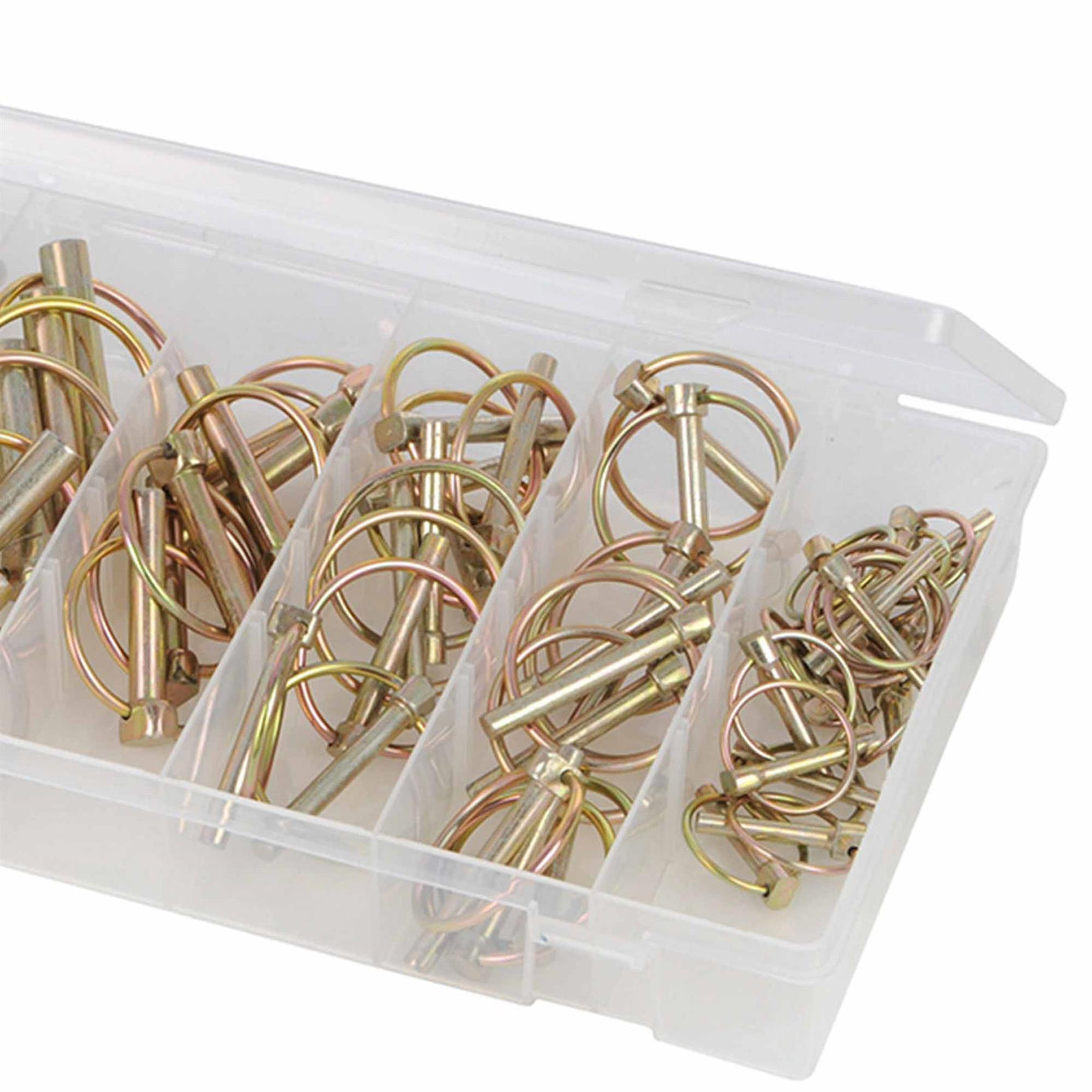 50Pce Lynch Pins Lorry Tractor Secure Fix Farming Garden Corrosion Resistance