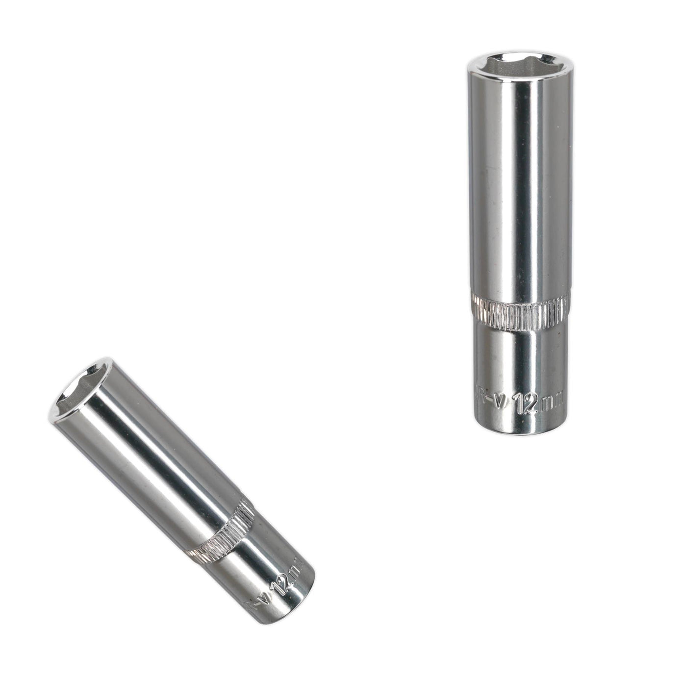Sealey WallDrive Socket 12mm Deep 3/8"Sq Drive Fully Polished