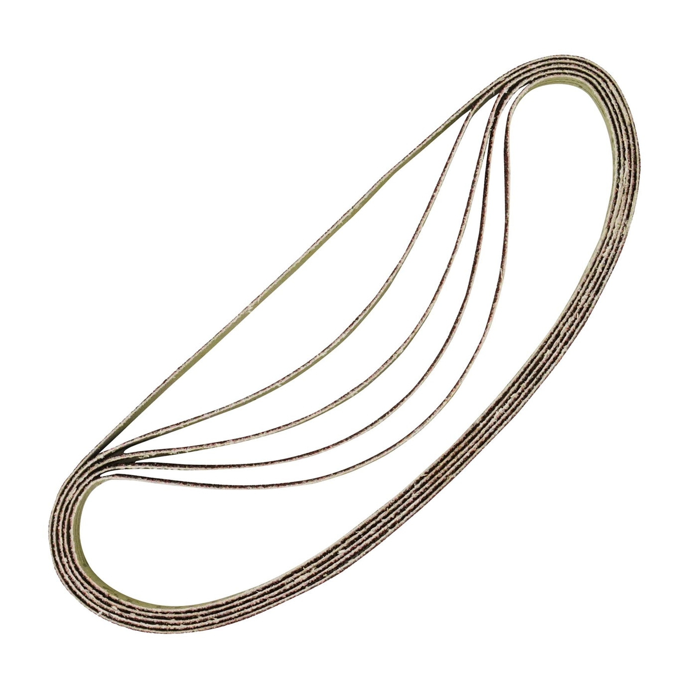 330mm x 10mm 120G Belt Power Finger File Sander Abrasive Sanding Belts 5pk