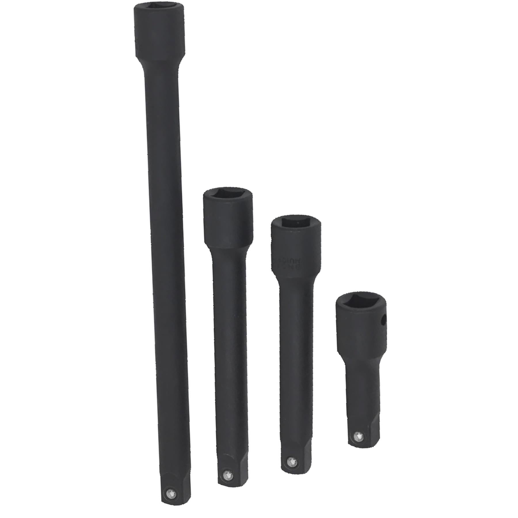 Sealey Impact Extension Bar Set 4pc 1/2"Sq Drive