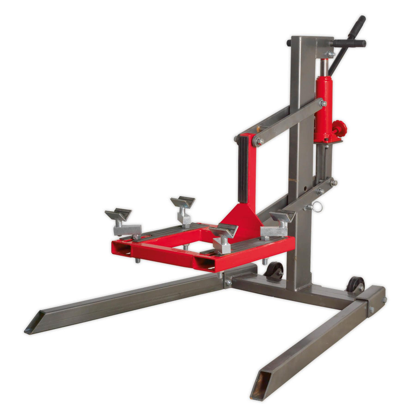 Sealey Single Post Hydraulic Motorcycle Lift 450kg Capacity