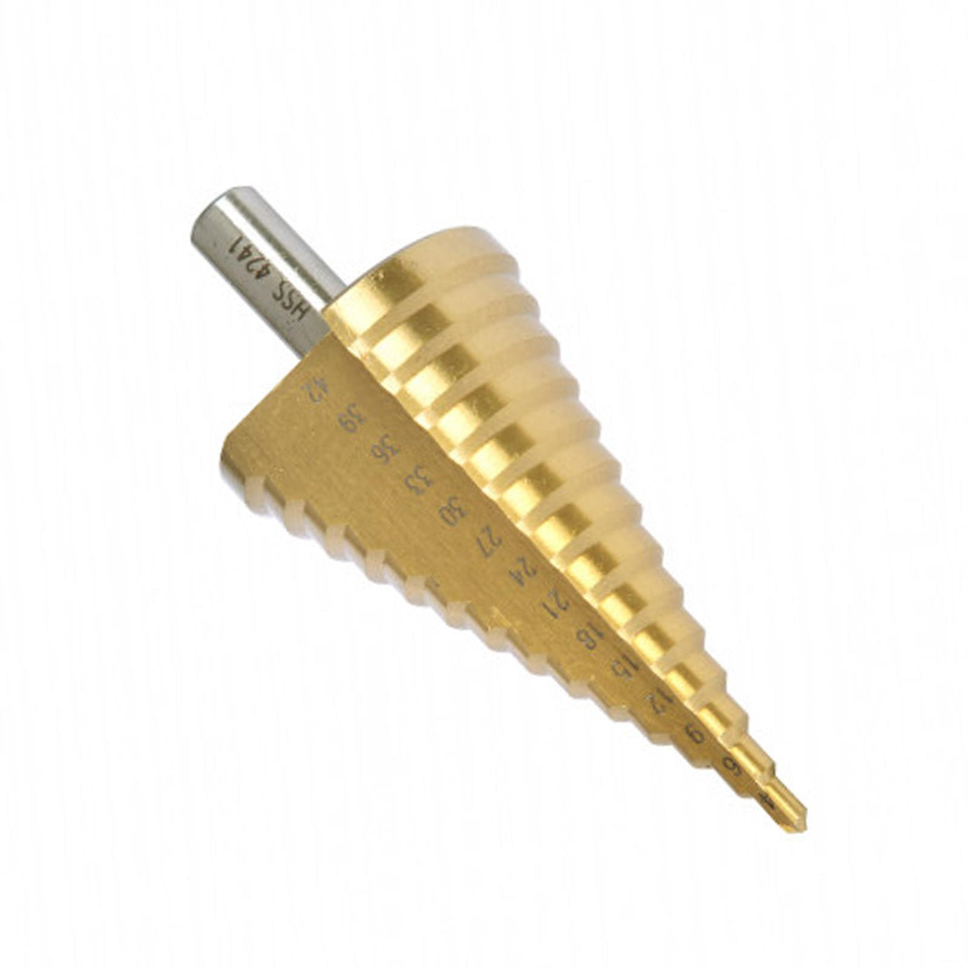 BlueSpot Step Drill HSS Steel Titanium Cone Bit Hole Metal Cutter Tool 4 - 42mm New